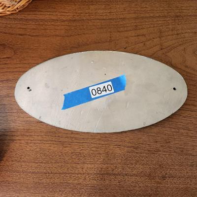 British Railway Sign Registered by The Railway Executive No. 780 1953