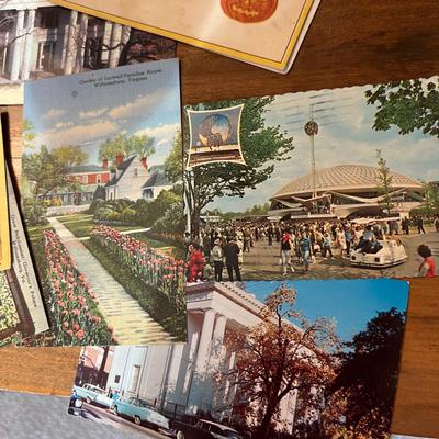 Victorian Era Scrap Book + Vintage Antique Post Cards, Valentines, Ephemera