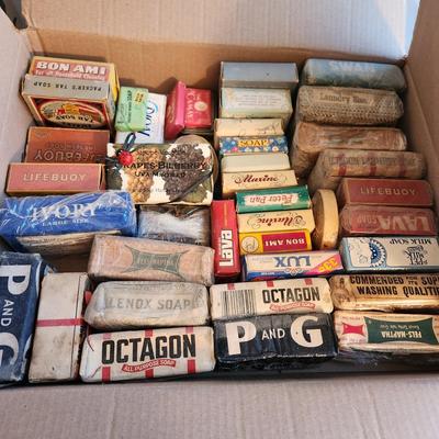 Large Collection of Vintage Soap