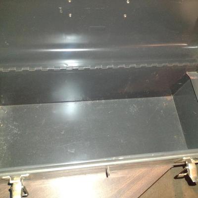 Vintage Craftsman Metal Tool Box- Approx 20" x 8" x 9" Tall