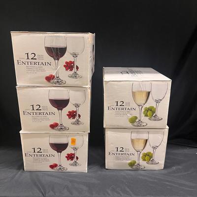 Five Dozen Wine Glasses (1018B-RG)