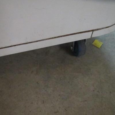 Vintage Kitchen Cart On Wheels
