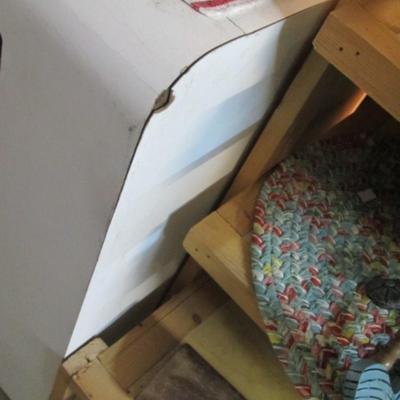 Vintage Kitchen Cart On Wheels