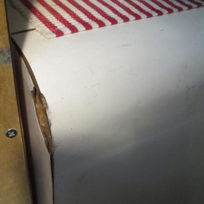 Vintage Kitchen Cart On Wheels