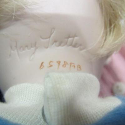 Vintage Porcelain Collector Dolls Mann Mary Tretter