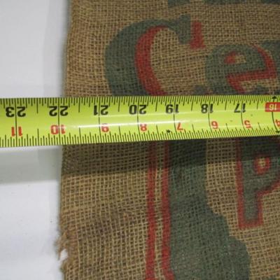 U.S. No. 1 Idaho Century Potatoes Burlap Bags