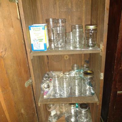 Wooden Jelly Cabinet Made from Lane Chest- Approx 19 1/2" x 15 1/2" x 51 1/2" Tall (No Contents)