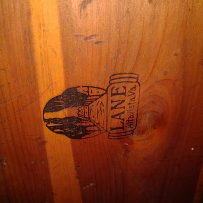 Wooden Jelly Cabinet Made from Lane Chest- Approx 19 1/2" x 15 1/2" x 51 1/2" Tall (No Contents)