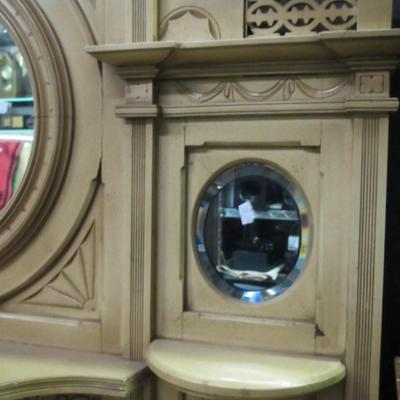 Antique Sideboard Approx 88" Tall