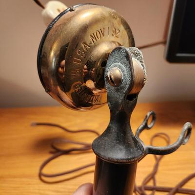 Antique Candlestick Telephone Western Electric Company