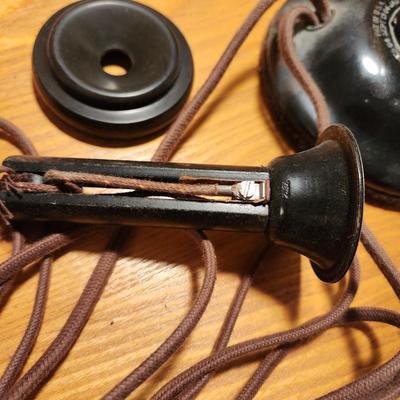 Antique Candlestick Telephone Western Electric Company