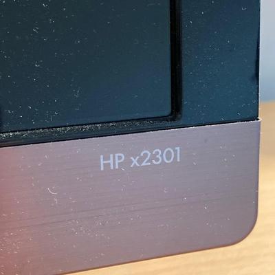 LOT 55: HP 2301 Monitor Model #3CM243038B, Epson Color Printer ET-2550 Model #C462R and Microsoft Mouse