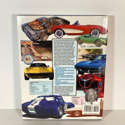 LOT 57: Chevy Corvette Collection - Large Photograph, Tin Signs, 1967 Ertl Collectible American Muscle Sting Ray Diecast, Chronical Book...