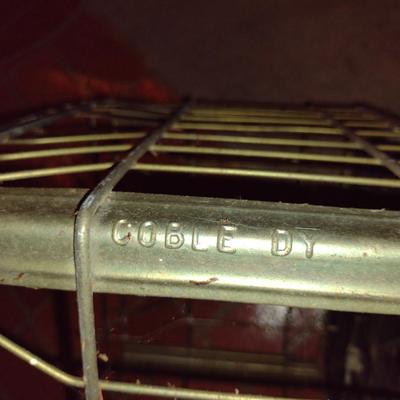 Pair of Metal Milk Crates- Coble and Maola
