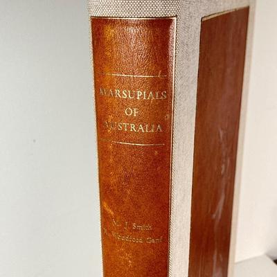 LOT 73: Signed and Numbered Marsupials of Australia Oversized Book by M. J. Smith and R. Woodford Ganf