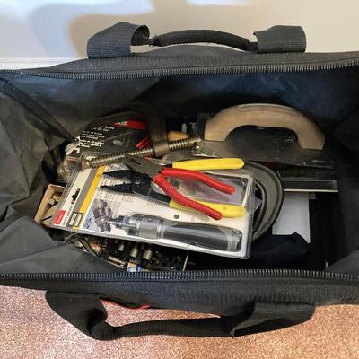 LOT 75: Craftsman Tool Bag and Miscellaneous Tools