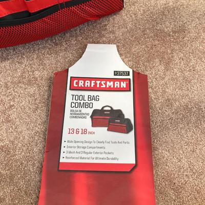 LOT 75: Craftsman Tool Bag and Miscellaneous Tools