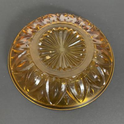 LOT 105: Vintage Rainbow Art Glass Pitchers, Viking Glass Candle Holders, Crackle Glass Pitchers