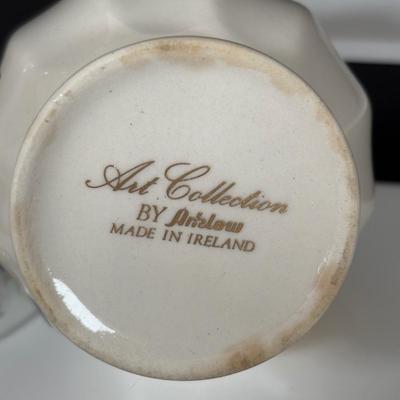 LOT 107: Lovely Collection of Knick Knacks: Limoges, Josef Originals, Galos Lady Figurine, Royal Albert, Arklow & More