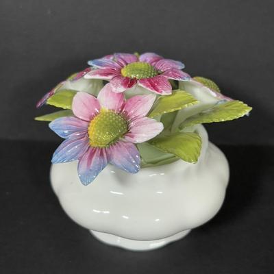 LOT 107: Lovely Collection of Knick Knacks: Limoges, Josef Originals, Galos Lady Figurine, Royal Albert, Arklow & More