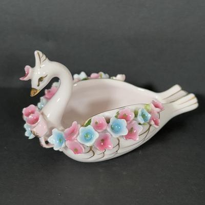 LOT 107: Lovely Collection of Knick Knacks: Limoges, Josef Originals, Galos Lady Figurine, Royal Albert, Arklow & More