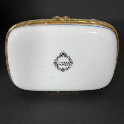 LOT 107: Lovely Collection of Knick Knacks: Limoges, Josef Originals, Galos Lady Figurine, Royal Albert, Arklow & More