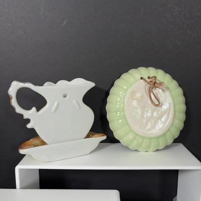 LOT 107: Lovely Collection of Knick Knacks: Limoges, Josef Originals, Galos Lady Figurine, Royal Albert, Arklow & More