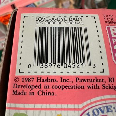 LOT 109: Vintage Love A Bye Baby Collection