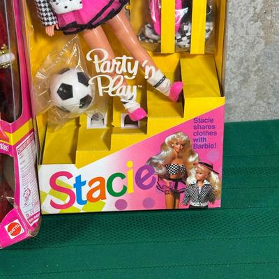 LOT 110: Vintage Doll Collection - Barbie, Imani African Fantasy, Tapsie & More