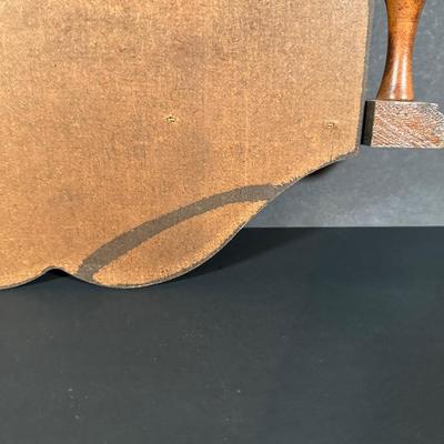 LOT 114: Bulova Vintage Wooden Wall Clock