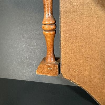 LOT 114: Bulova Vintage Wooden Wall Clock