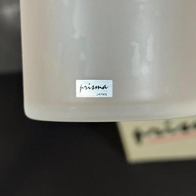 LOT 115: Frosted Prisma Glasses, Land O Lakes Mug, Mason Jars & More