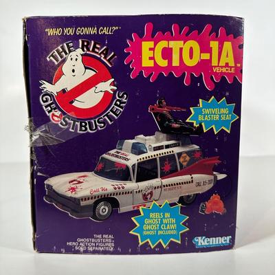 LOT 118: The Real Ghostbusters Kenner Classics Retro Ecto-1 (Brand New In Box)