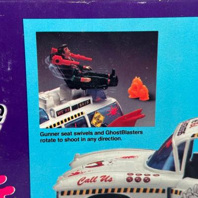 LOT 118: The Real Ghostbusters Kenner Classics Retro Ecto-1 (Brand New In Box)