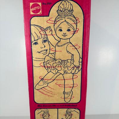 LOT 121: Vintage Mattel Dancerella New in Box
