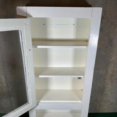 LOT 126: Vintage Wall Hanging Cabinet