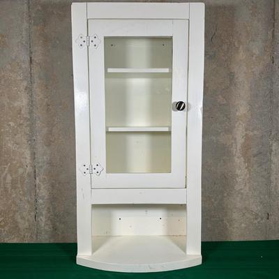 LOT 126: Vintage Wall Hanging Cabinet