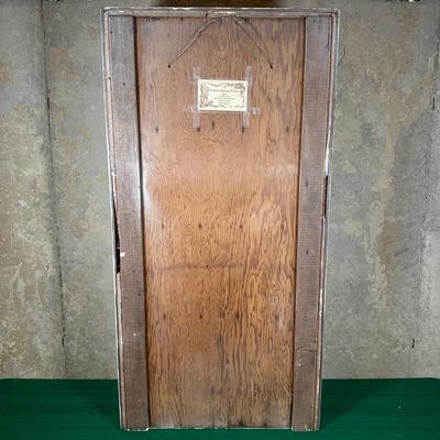 LOT 126: Vintage Wall Hanging Cabinet