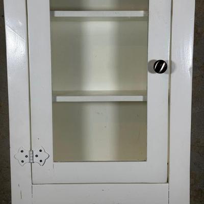 LOT 126: Vintage Wall Hanging Cabinet