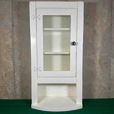 LOT 126: Vintage Wall Hanging Cabinet