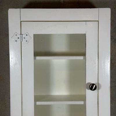 LOT 126: Vintage Wall Hanging Cabinet