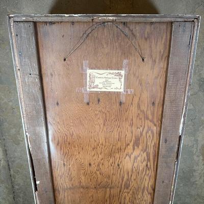 LOT 126: Vintage Wall Hanging Cabinet