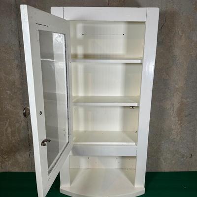 LOT 126: Vintage Wall Hanging Cabinet