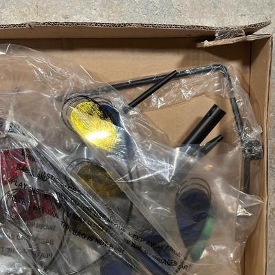 LOT 128: Plow & Hearth Peacock Spinner New in Box