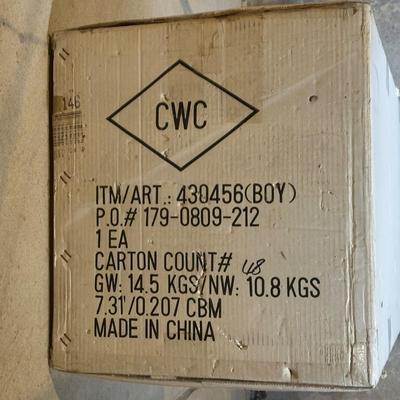 LOT 129: Home Decor Rabbit Figure in Original Box 33" Tall