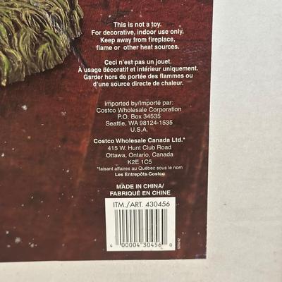 LOT 130: Home Decor Rabbit Figure in Original Box 32" Tall