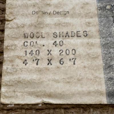 LOT 134: Vintage Top Of The Line 100% Wool Rug