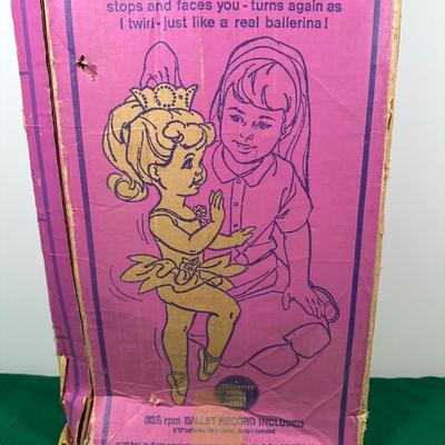LOT 138: Vintage 1968 Mattel’s Dancerina Doll w/ Box