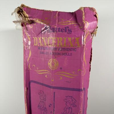 LOT 138: Vintage 1968 Mattel’s Dancerina Doll w/ Box