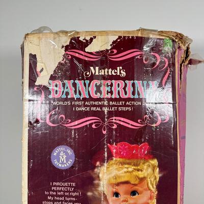 LOT 138: Vintage 1968 Mattel’s Dancerina Doll w/ Box